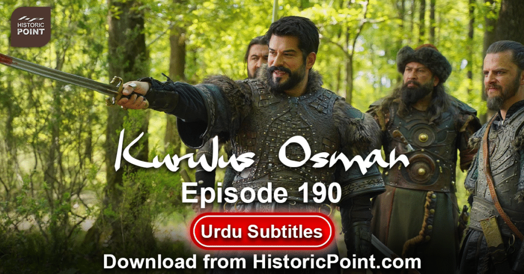 Kurulus Osman Episode 190 Urdu Subtitles